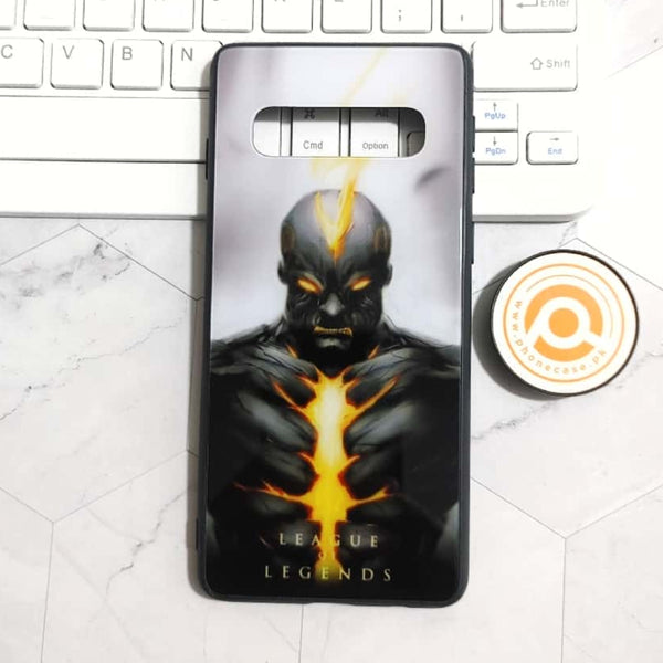 Samsung Galaxy S10 - League of Legends - Premium Printed Glass soft Bumper Shock Proof Case CS-22451