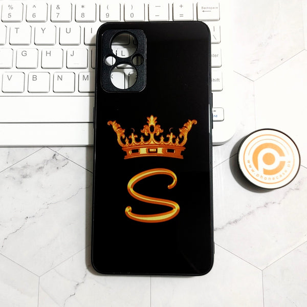 OnePlus Nord N20 5G - King S Alphabet - Premium Printed Glass soft Bumper Shock Proof Case CS-22682