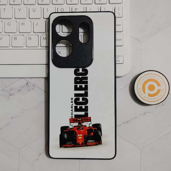 Infinix Zero 30 4G - Formula 1 Design 9 - Premium Printed Glass soft Bumper Shock Proof Case CS-22465