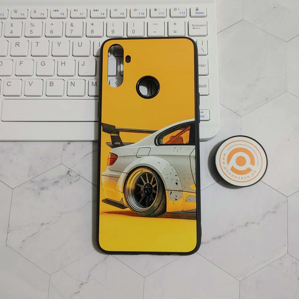 Realme C3 - M3 GT2 Racing Car - Premium Printed Glass soft Bumper shock Proof Case CS-22507