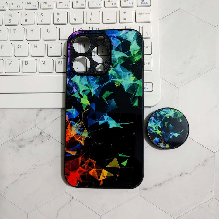 iPhone 14 Pro  - 3D Design - Premium Metal Printed soft Bumper shock Proof Case CS-22502