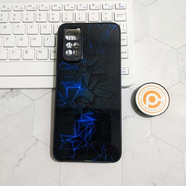 Xiaomi Redmi Note 11 4G/Note 11s - 3D Design 1 - Premium Printed Glass soft Bumper Shock Proof Case CS-22616