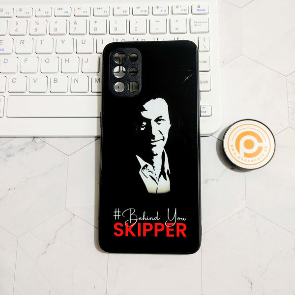 OnePlus 9R - PTI Design - Premium Printed Glass soft Bumper Shock Proof Case CS-22532