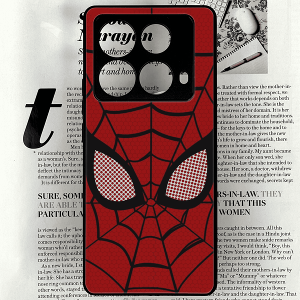 Infinix Note 40 4G - Web of Heroism   - Premium Printed Glass soft Bumper shock Proof Case