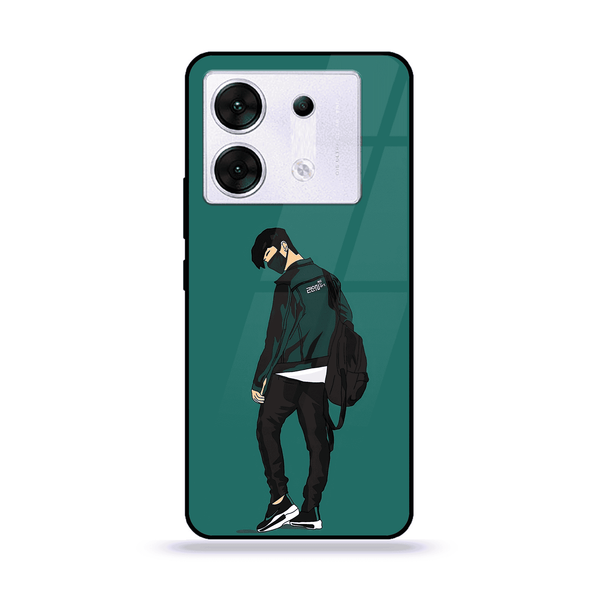 Infinix Zero 30 5G - Anime Design 1  - Premium Metal Printed soft Bumper shock Proof Case  CS-33731