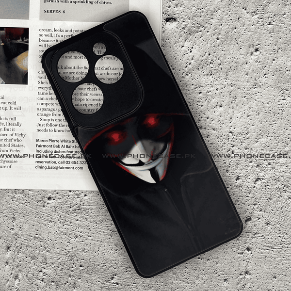 Infinix Hot 40/Hot 40 Pro - Black Art Design 10 - Premium Metal Printed soft Bumper shock Proof Case CS-27105 CS-28468