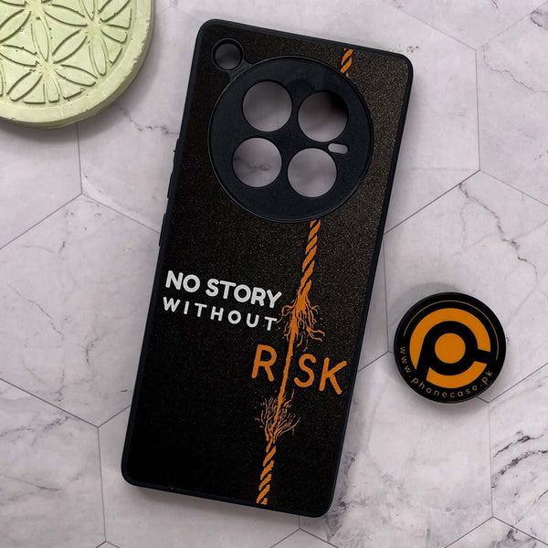 Infinix Zero 40 5G - The Risk Taker - Premium Metal Printed soft Bumper shock Proof Case