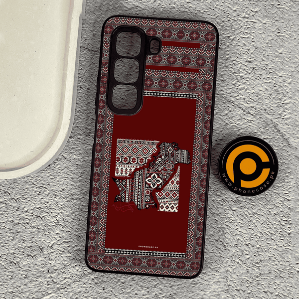 Infinix Hot 50 Pro - Sindhi Ajrak Art 11 - Pakistan Ajrak Legacy - Premium Phone Case