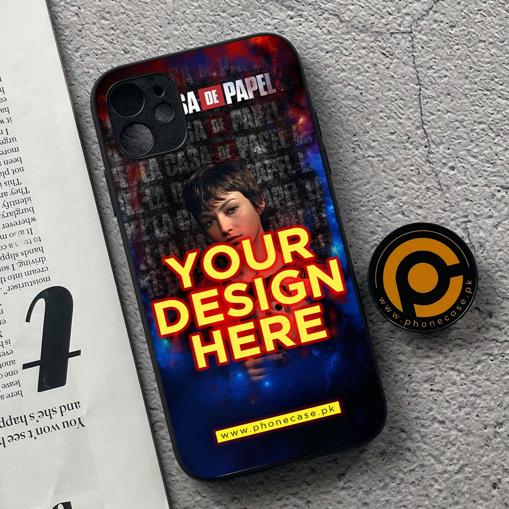 iPhone 11   Customize your own Premium Metal Printed soft Bumper shock Proof Case