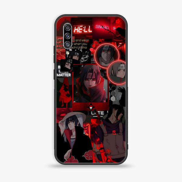Galaxy A50 - Itachi Aesthetic - Premium Printed Glass soft Bumper shock Proof Case