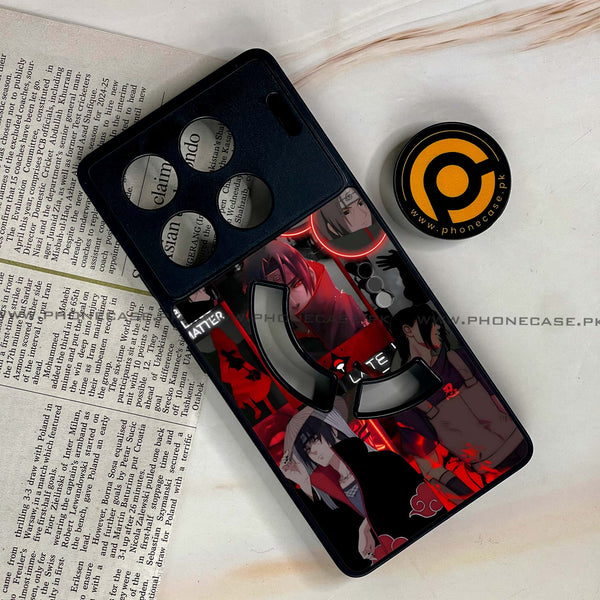 Infinix GT 20 Pro - Itachi Aesthetic -  Premium Printed Metal soft Bumper shock Proof Case CS-21573