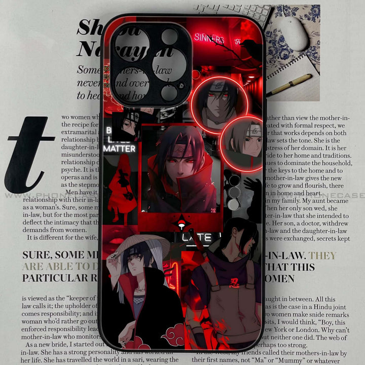 iPhone 16 Pro Max - Itachi Aesthetic - Premium Metal Printed soft Bumper shock Proof Case CS-47226