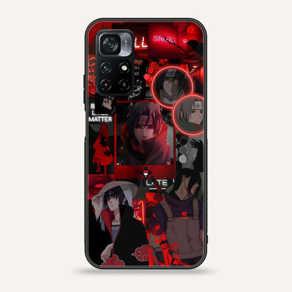 Xiaomi Poco M4 Pro 5G - Itachi Aesthetic -  Premium Printed Metal soft Bumper shock Proof Case