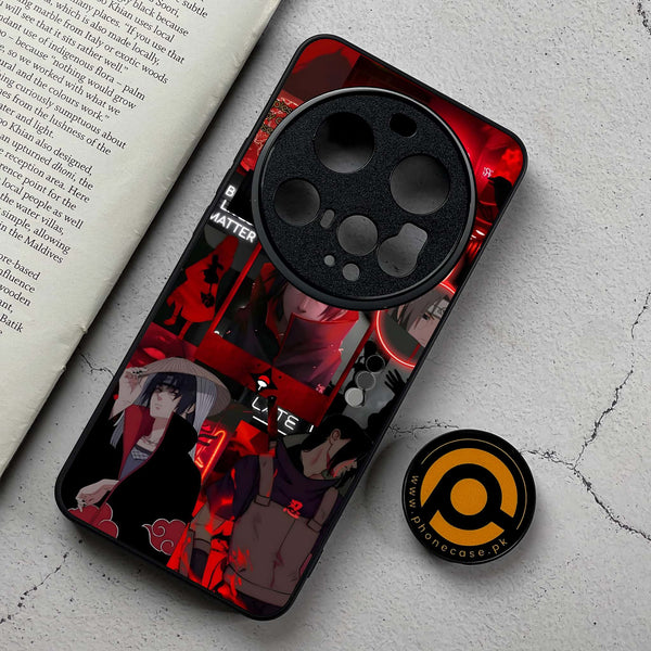 Xiaomi 15 Ultra - Itachi Aesthetic - Premium Metal Printed Soft Bumper Shockproof Case