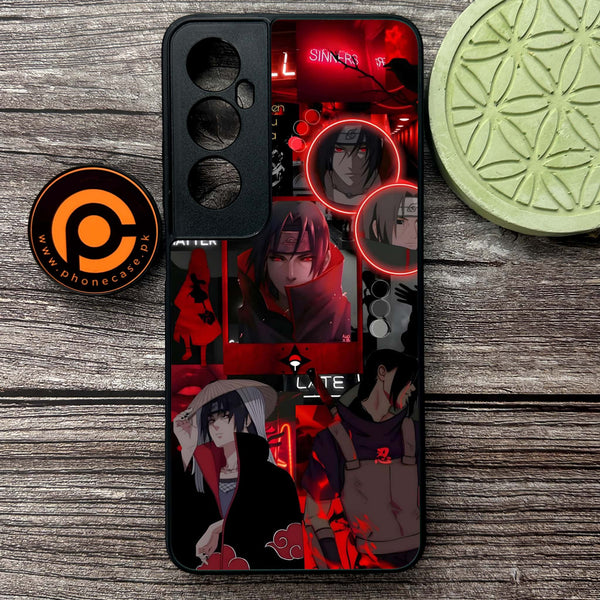 Realme C65  - Itachi Aesthetic - Premium Metal Printed soft Bumper shock Proof Case