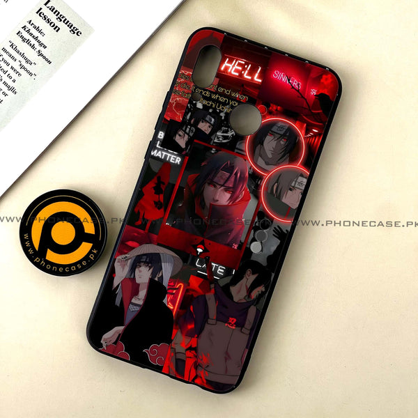 Huawei Nova 3 - Itachi Aesthetic - Premium Printed Glass soft Bumper Shock Proof Case