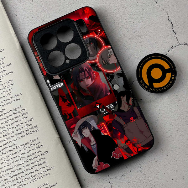 Xiaomi 15 - Itachi Aesthetic  - Premium Metal Printed soft Bumper shock Proof Case