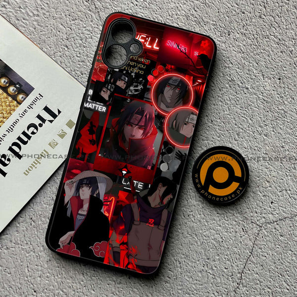 Samsung Galaxy A05 - Itachi Aesthetic - Premium Metal Printed soft Bumper shock Proof Case