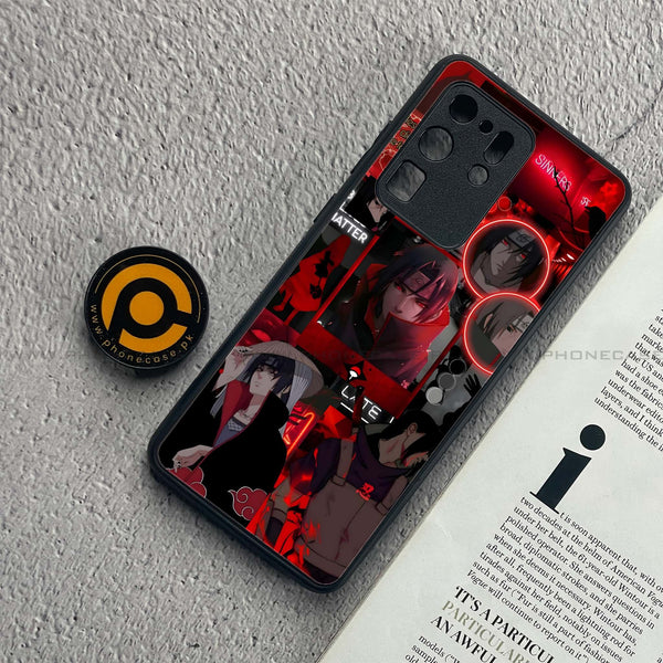 Samsung Galaxy S20 Ultra - Itachi Aesthetic - Premium Metal  Printed soft Bumper shock Proof Case