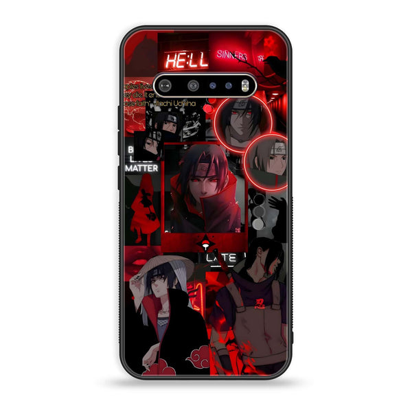 LG V60 - Itachi Aesthetic - Premium Printed Glass soft Bumper Shock Proof Case