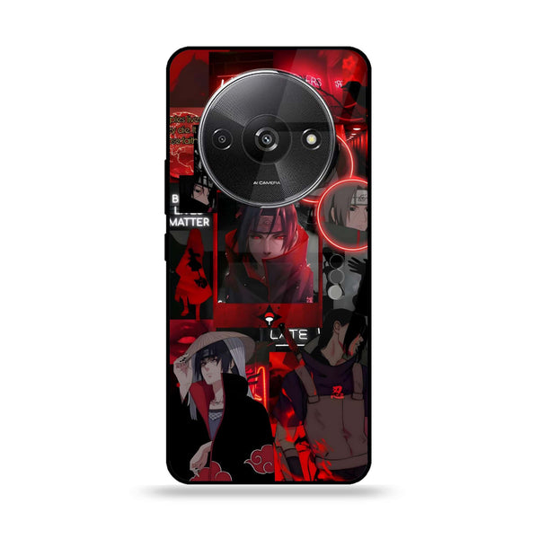 Xiaomi Redmi A3 - Itachi Aesthetic -  Premium Printed Metal soft Bumper shock Proof Case