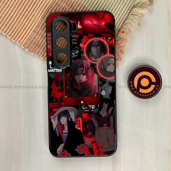 Infinix Hot 60i - Itachi Aesthetic - Premium Metal Printed soft Bumper shock Proof Case