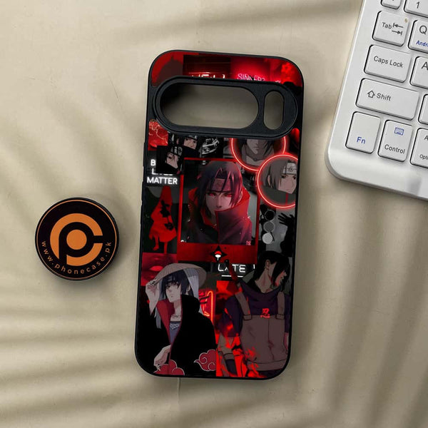 Google Pixel 10 Pro  - Itachi Aesthetic - Premium Metal Printed soft Bumper Shock Proof Case