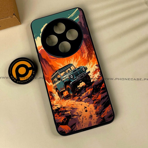 Xiaomi Poco C75 4G - Jeep Offroad -  Premium Printed Metal soft Bumper shock Proof Case