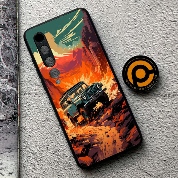 Xiaomi Mi 10 - Jeep Offroad - Premium Printed Metal soft Bumper shock Proof Case