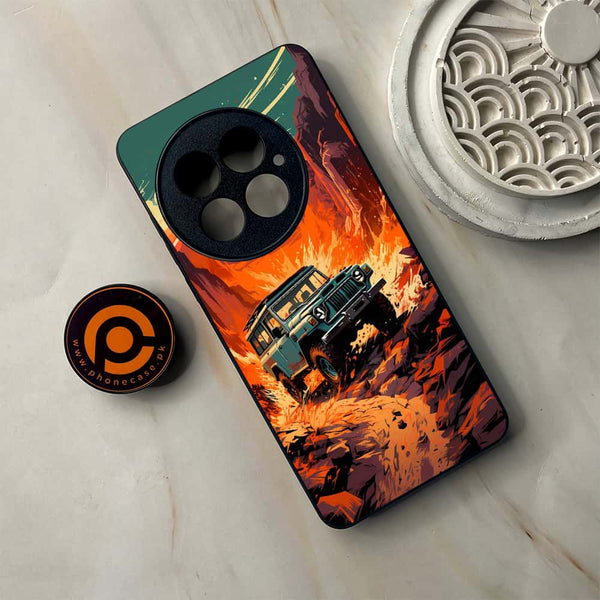 OnePlus 13 - Jeep Offroad - Premium Metal Printed soft Bumper shock Proof Case
