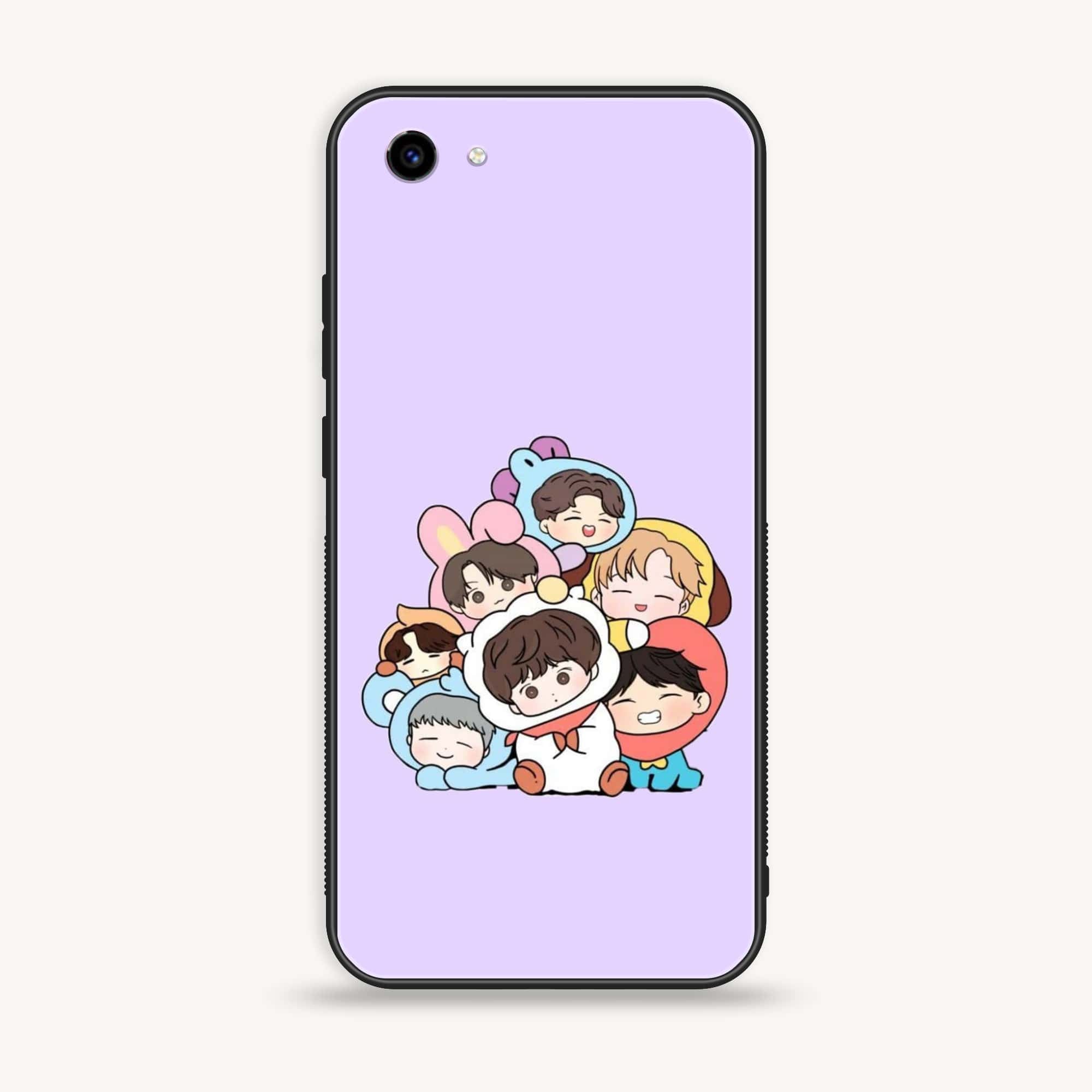 Vivo Y83 - K-POP Army Case Series - Premium Printed Glass soft Bumper shock Proof Case