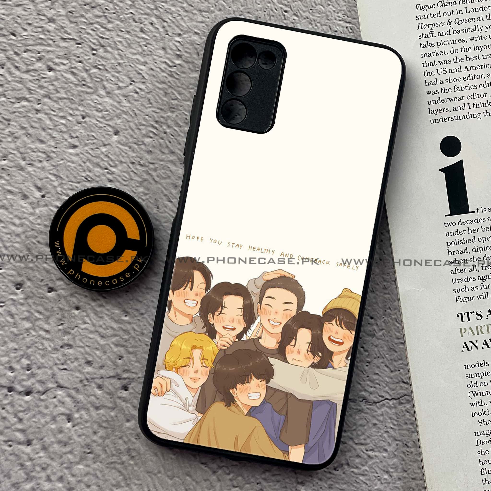 Samsung Galaxy A02s - K-POP Army Case Series - Premium Printed Metal soft Bumper shock Proof Case