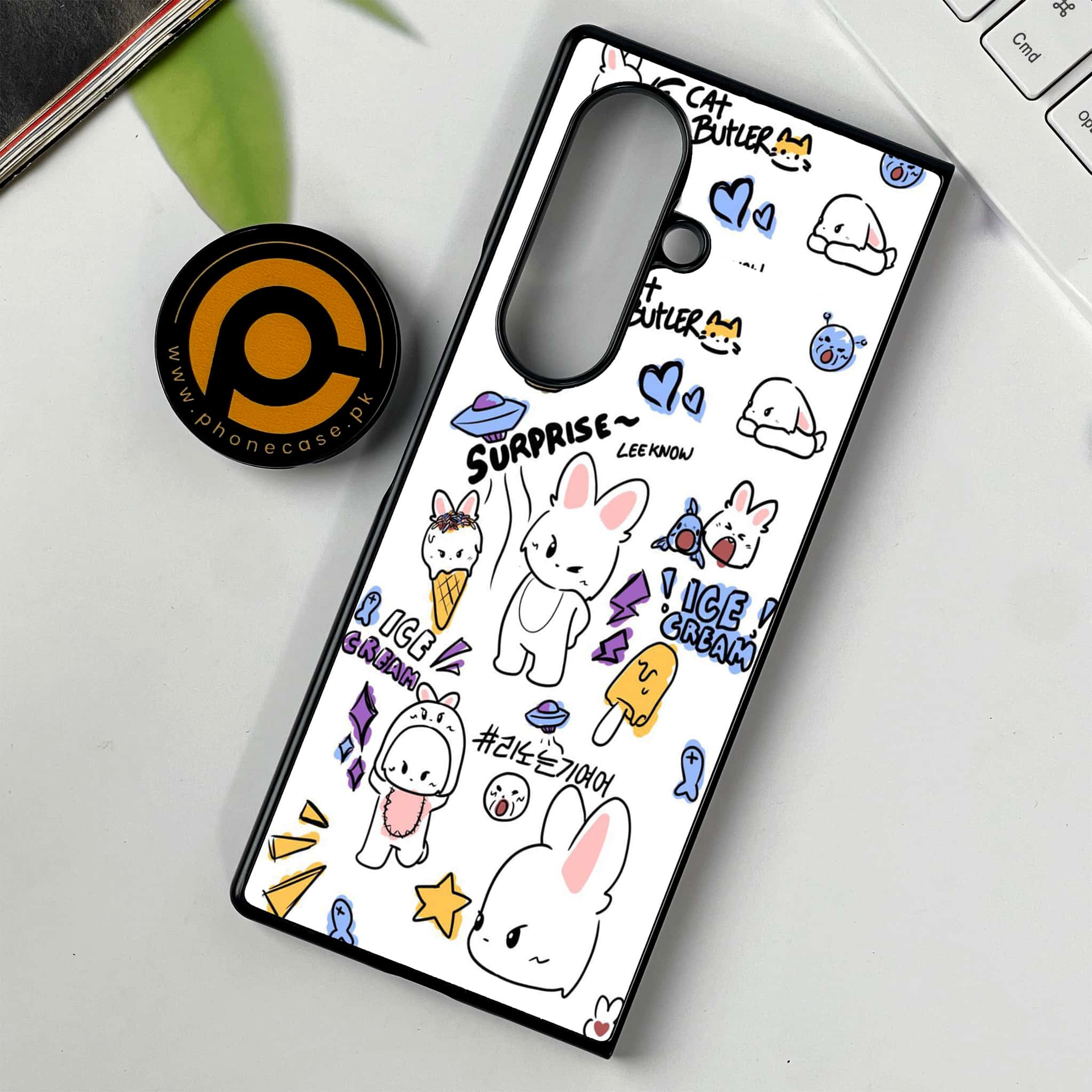Samsung Galaxy Z Fold 7 - K-POP ARMY CASE- Premium Metal Printed soft Bumper shock Proof Case