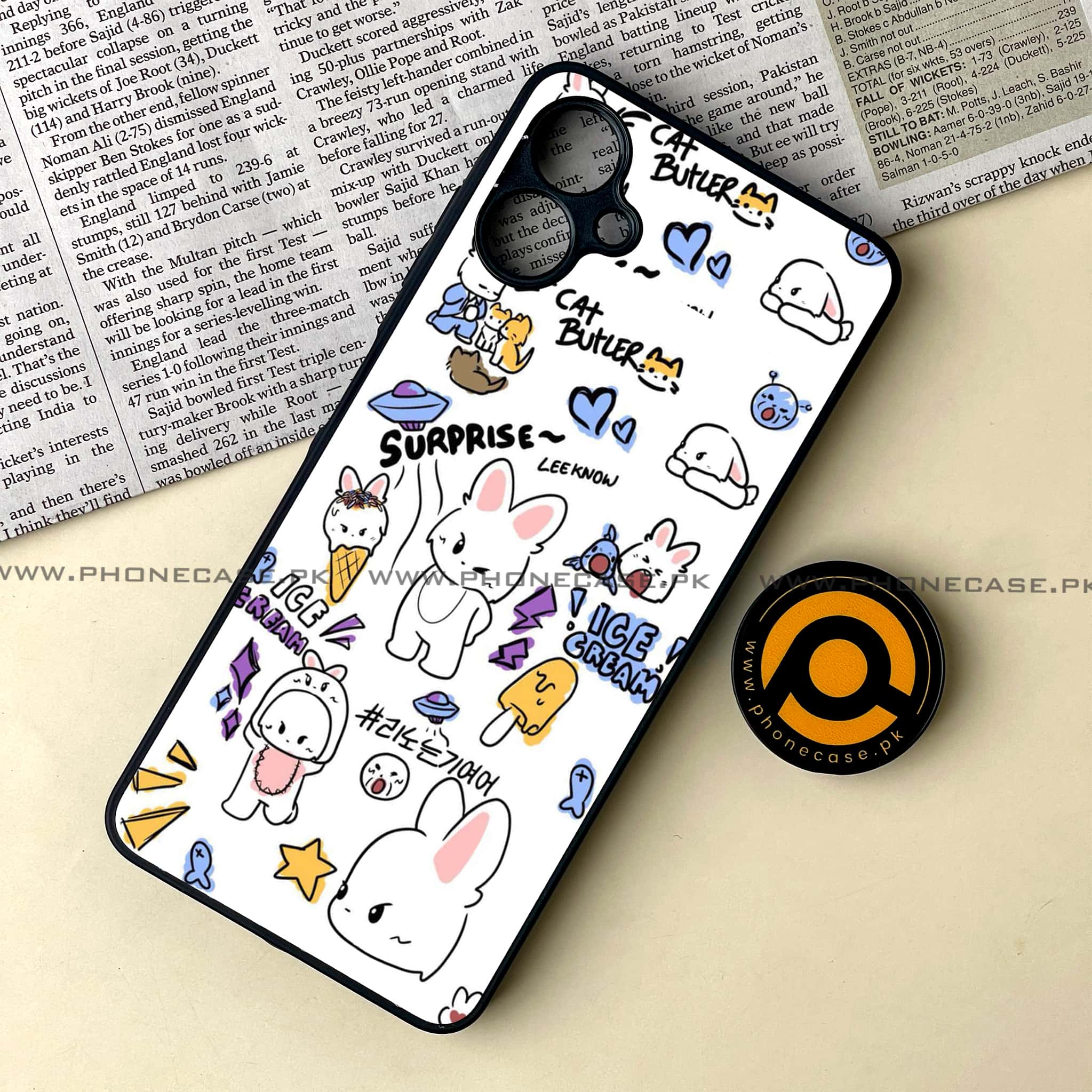 Samsung Galaxy A06  - K-POP Army Case Series - Premium Metal Printed soft Bumper shock Proof Case