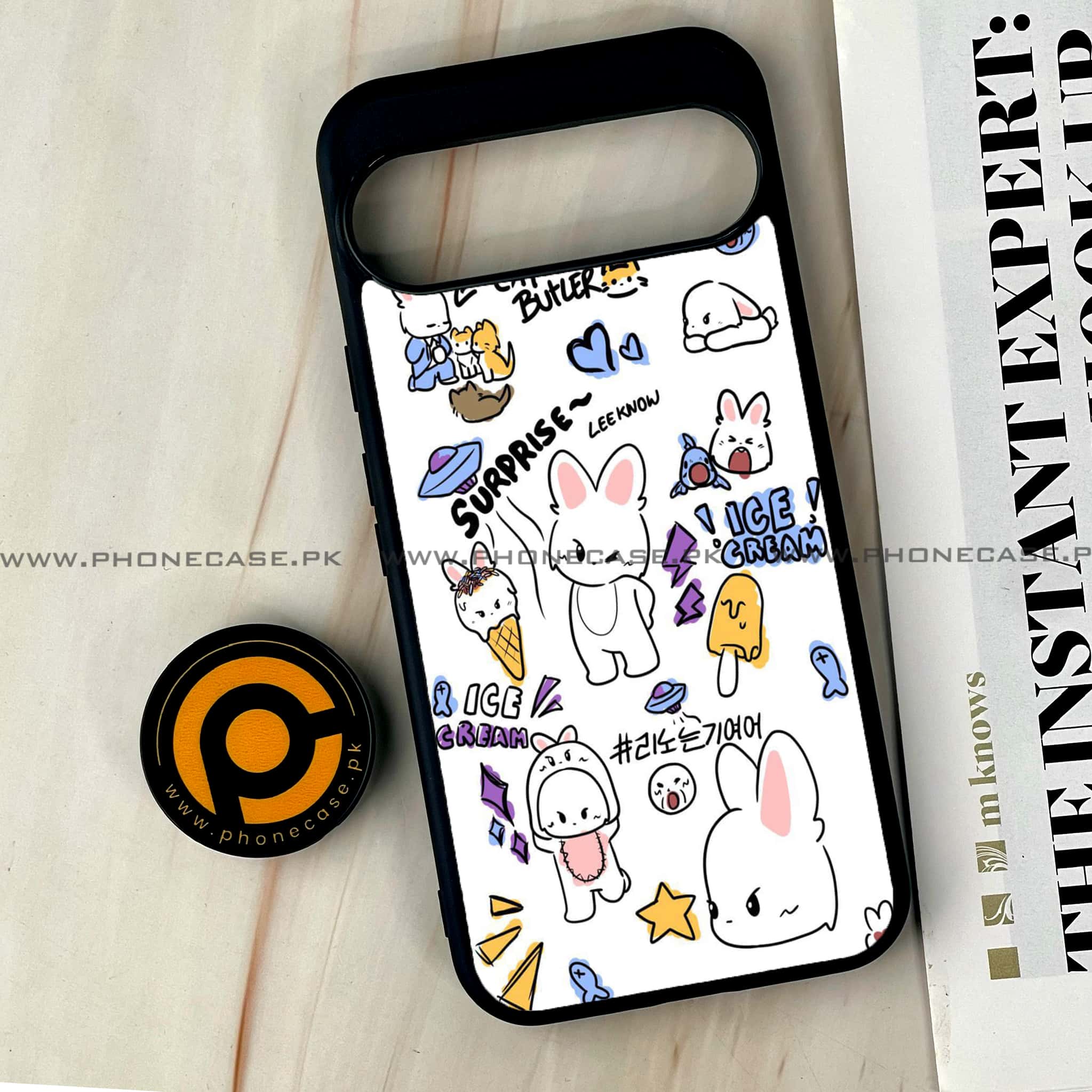 Google Pixel 9 Pro XL - K-POP Army Case Series - Premium Metal Printed soft Bumper Shock Proof Case