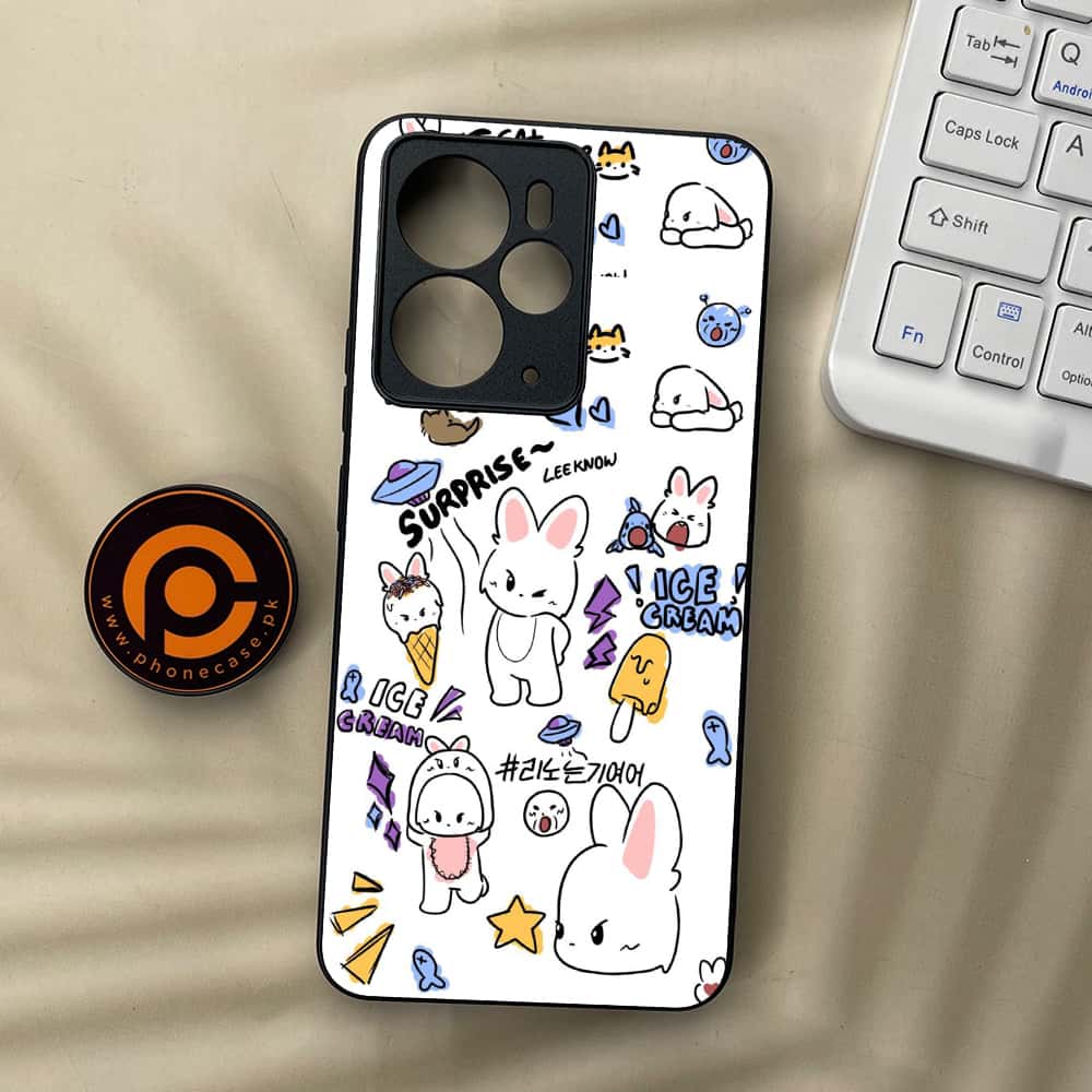 Realme 14T 5G - K-POP Army Case Series - Premium Metal Printed soft Bumper Shock Proof Case