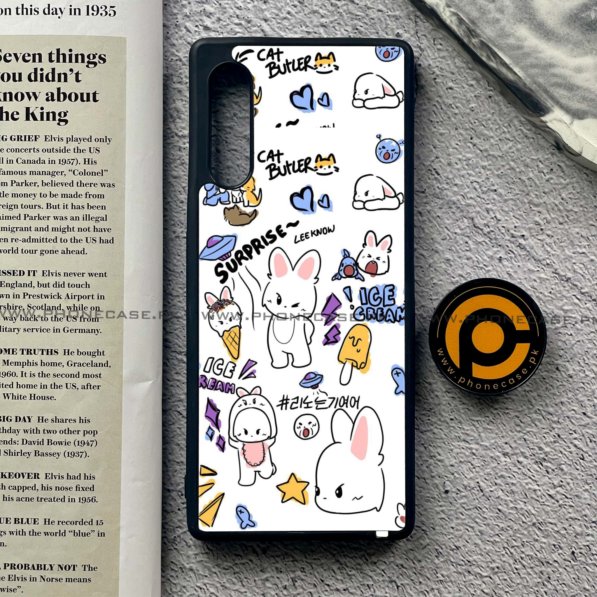 LG G9 - K-POP ARMY CASE - Premium Metal Printed soft Bumper shock Proof Case