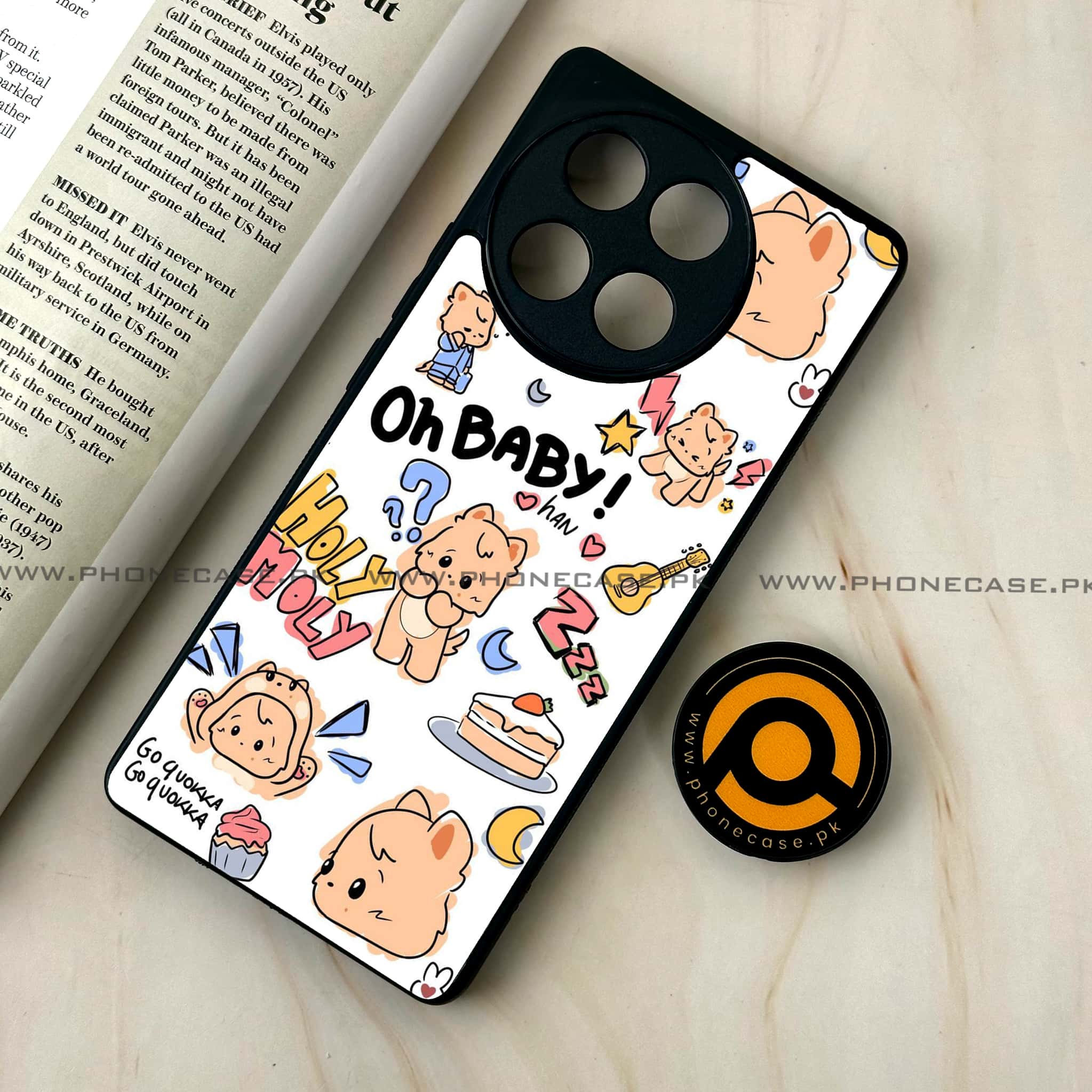 Tecno Camon 30s - K-POP ARMY CASE - Premium Metal Printed soft Bumper shock Proof Case