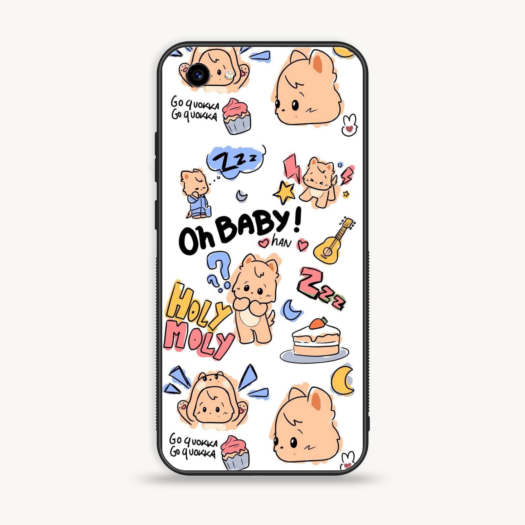 Vivo Y83 - K-POP Army Case Series - Premium Printed Glass soft Bumper shock Proof Case
