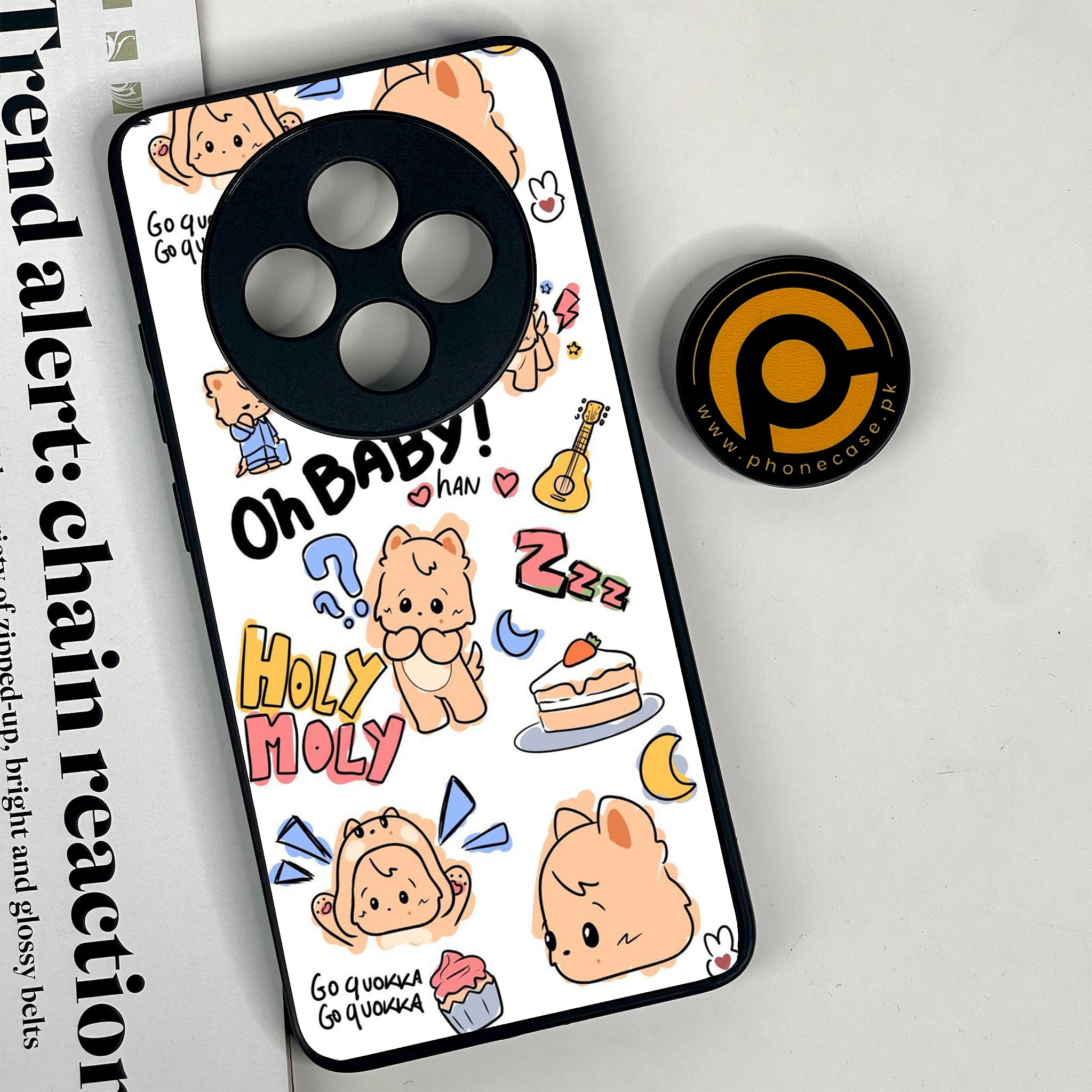 Oppo Reno 12F 4G - K-POP Army Case - Premium Printed Glass soft Bumper shock Proof Case