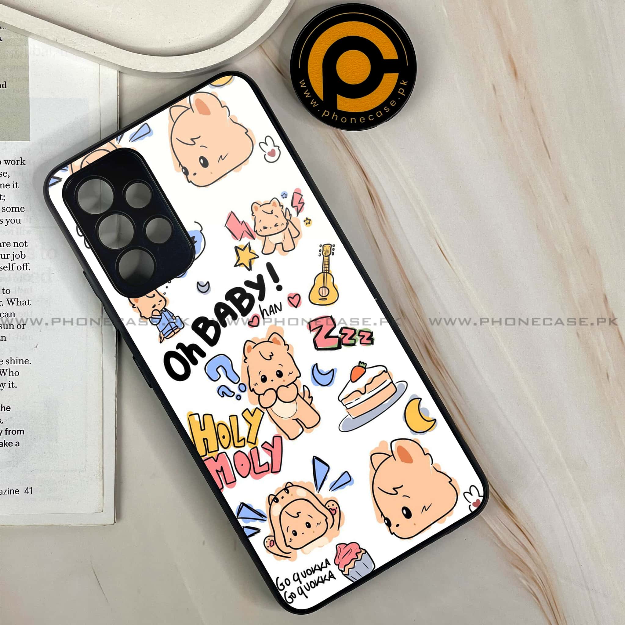 Galaxy A32 - K-POP Army Case Series - Premium Printed Glass soft Bumper shock Proof Case