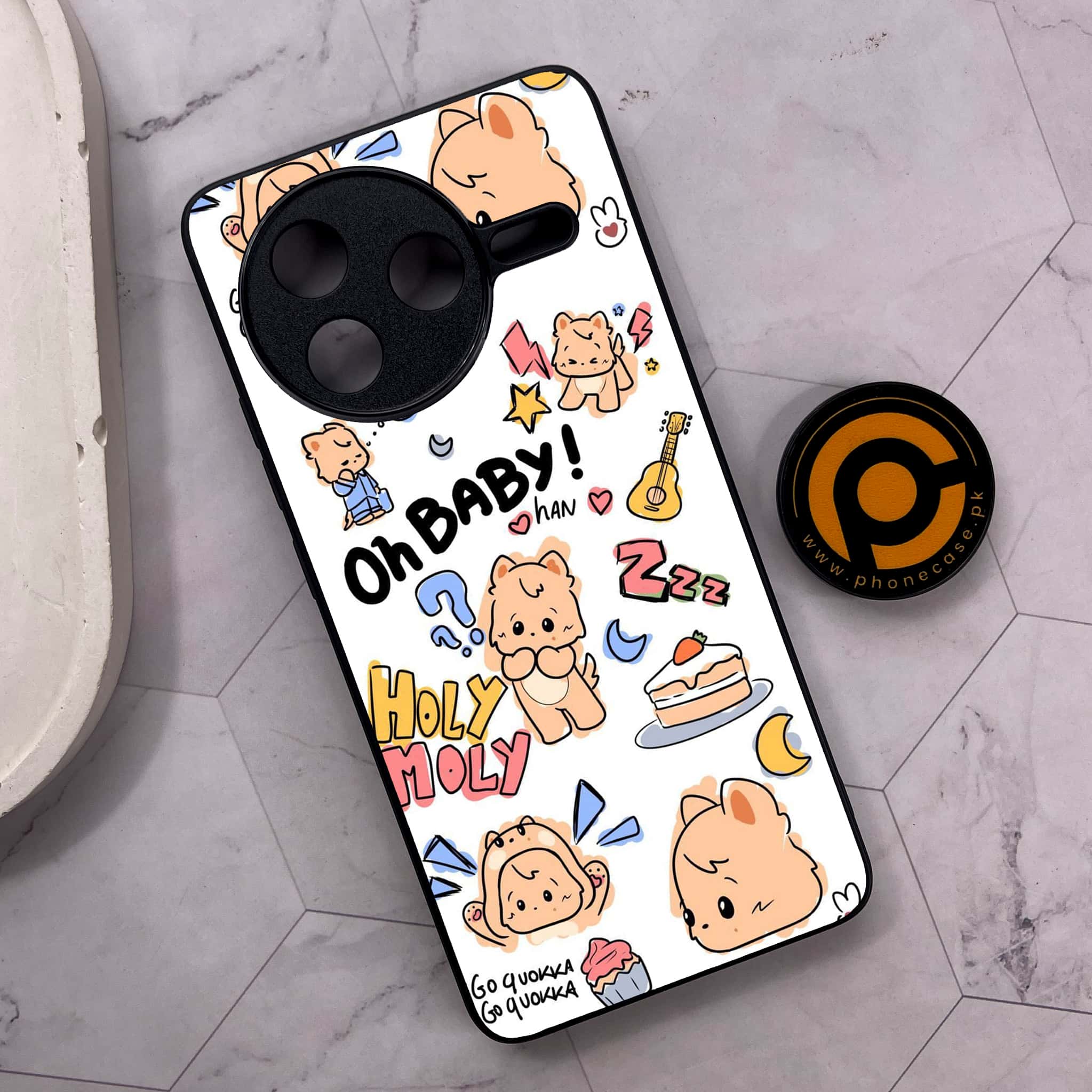 Xiaomi Poco F7 Pro 5G - K-POP Army Case Series - Premium Metal Printed soft Bumper shock Proof Case