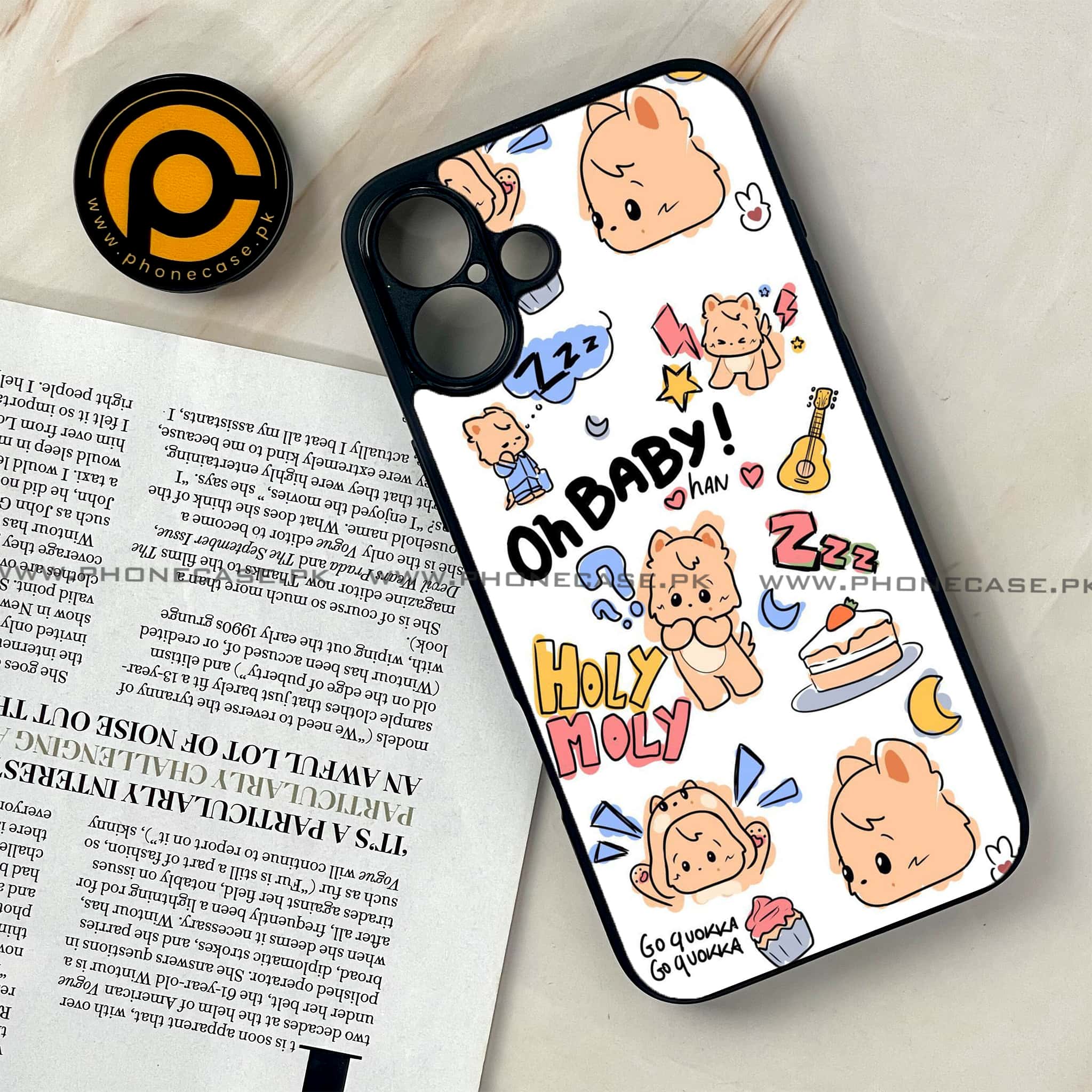 iPhone 16 Plus -  K-POP ARMY CASE - Premium Metal Printed soft Bumper shock Proof Case