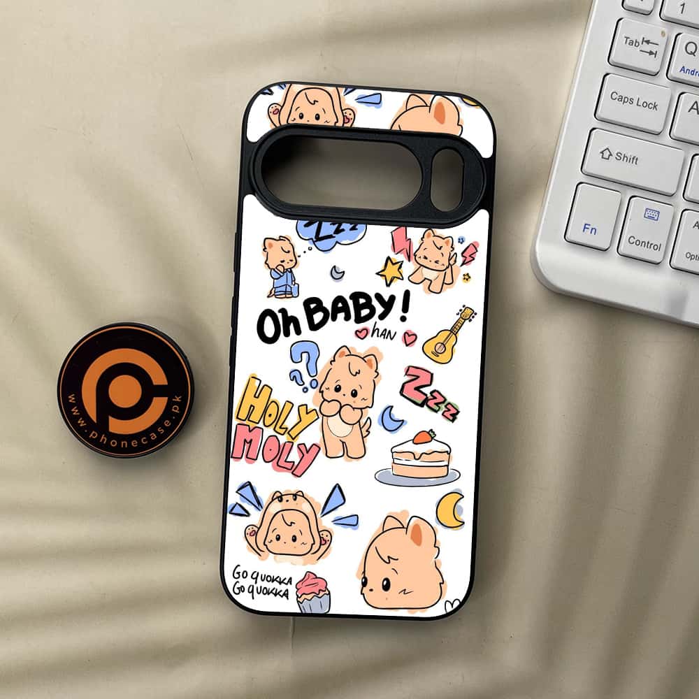 Google Pixel 10 Pro XL - K-POP Army Case Series - Premium Metal Printed soft Bumper Shock Proof Case