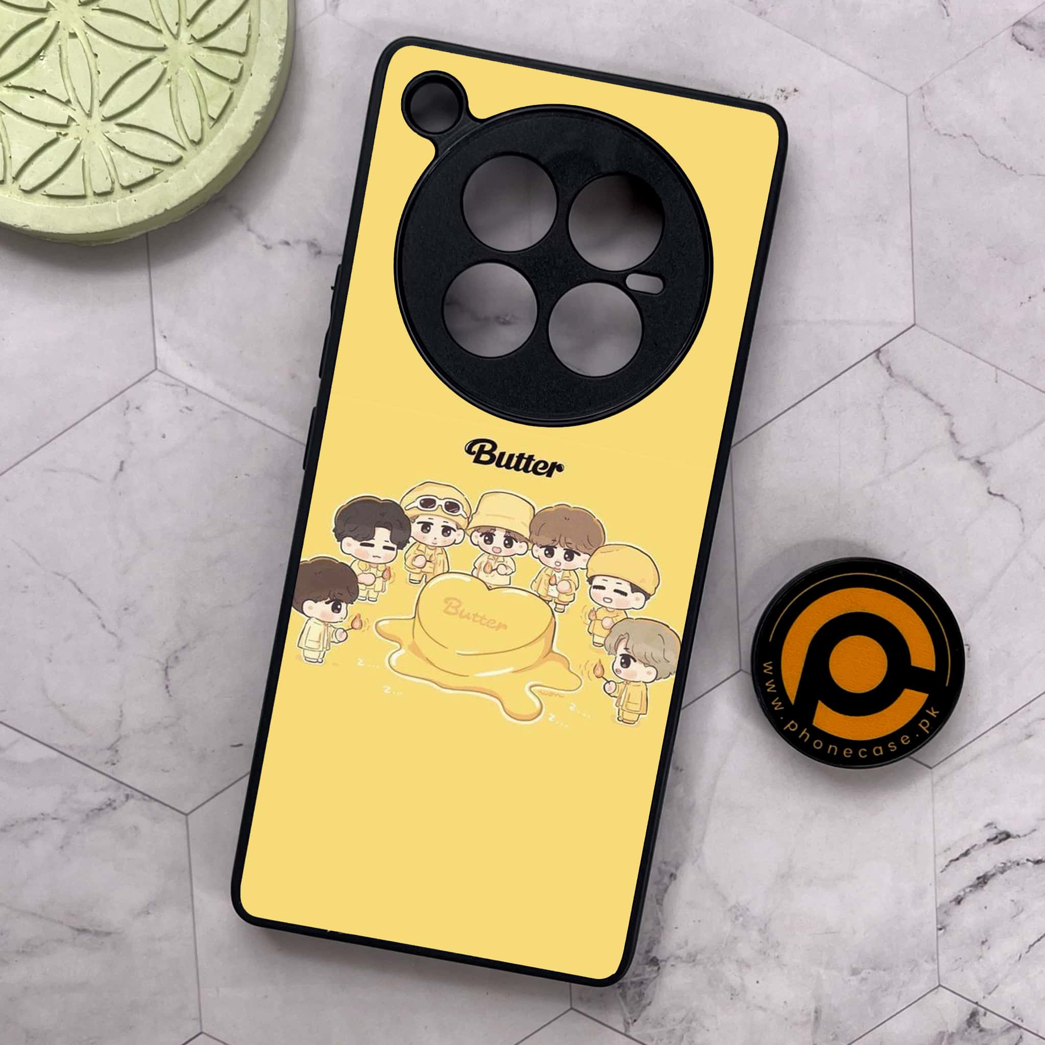 Infinix Zero 40 5G - K-POP Army Case Series - Premium Metal Printed soft Bumper shock Proof Case