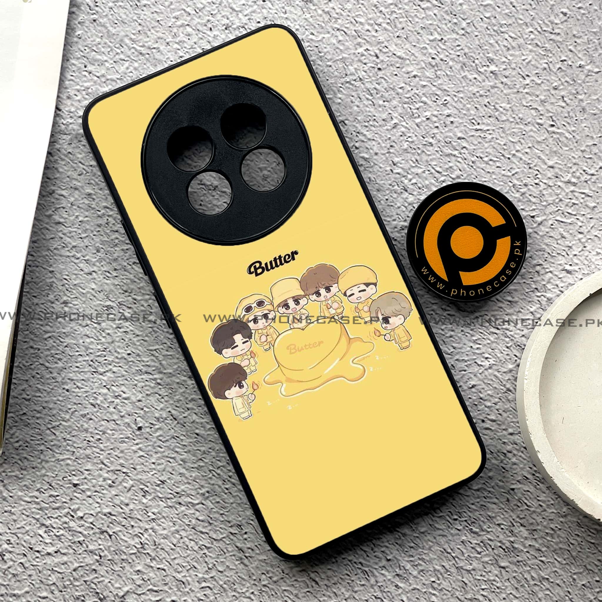 Realme 13 Pro Plus -   K-POP ARMY CASE - Premium Printed Metal soft Bumper shock Proof Case
