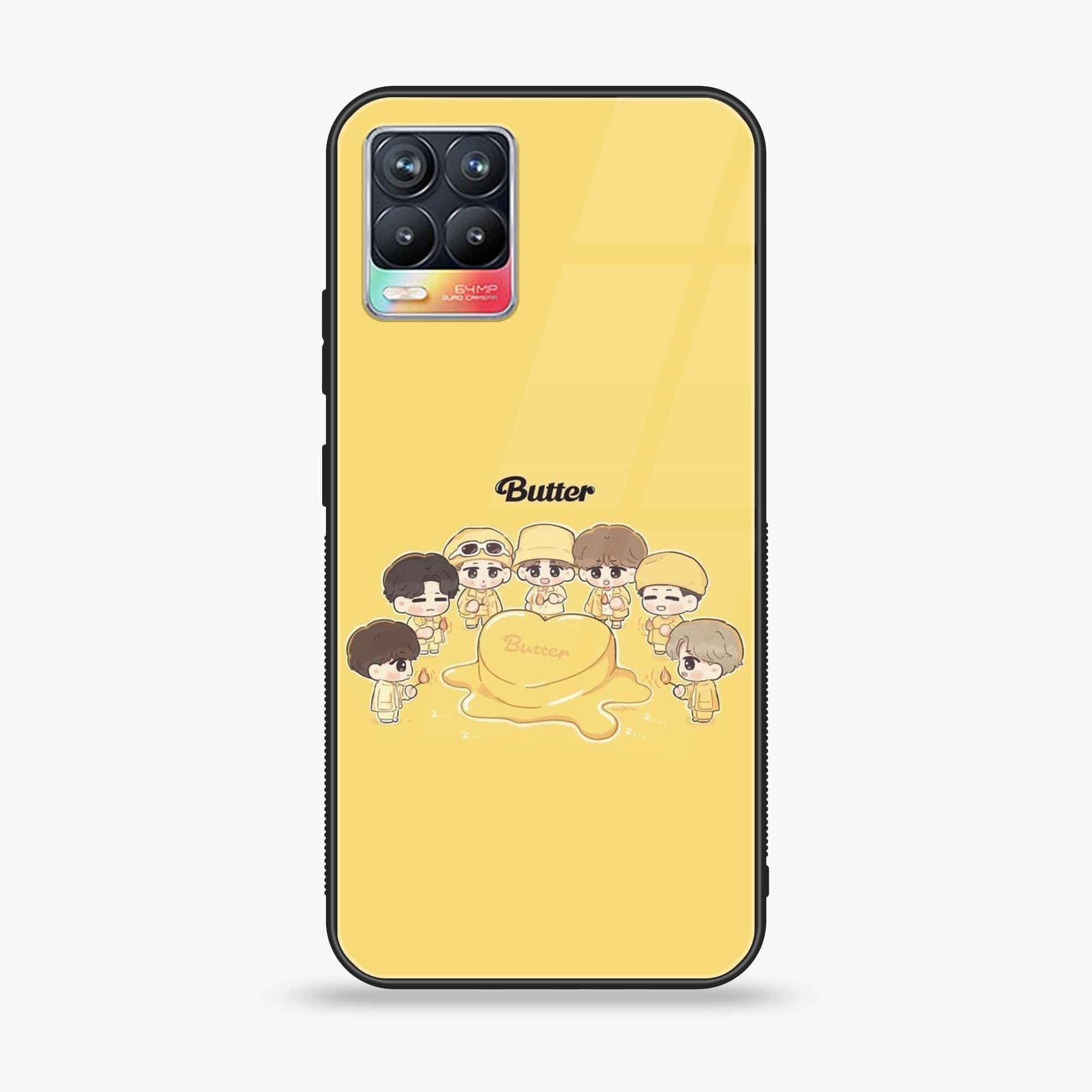 Realme 8 pro - K-POP Army Case Series - Premium Printed Glass soft Bumper shock Proof Case