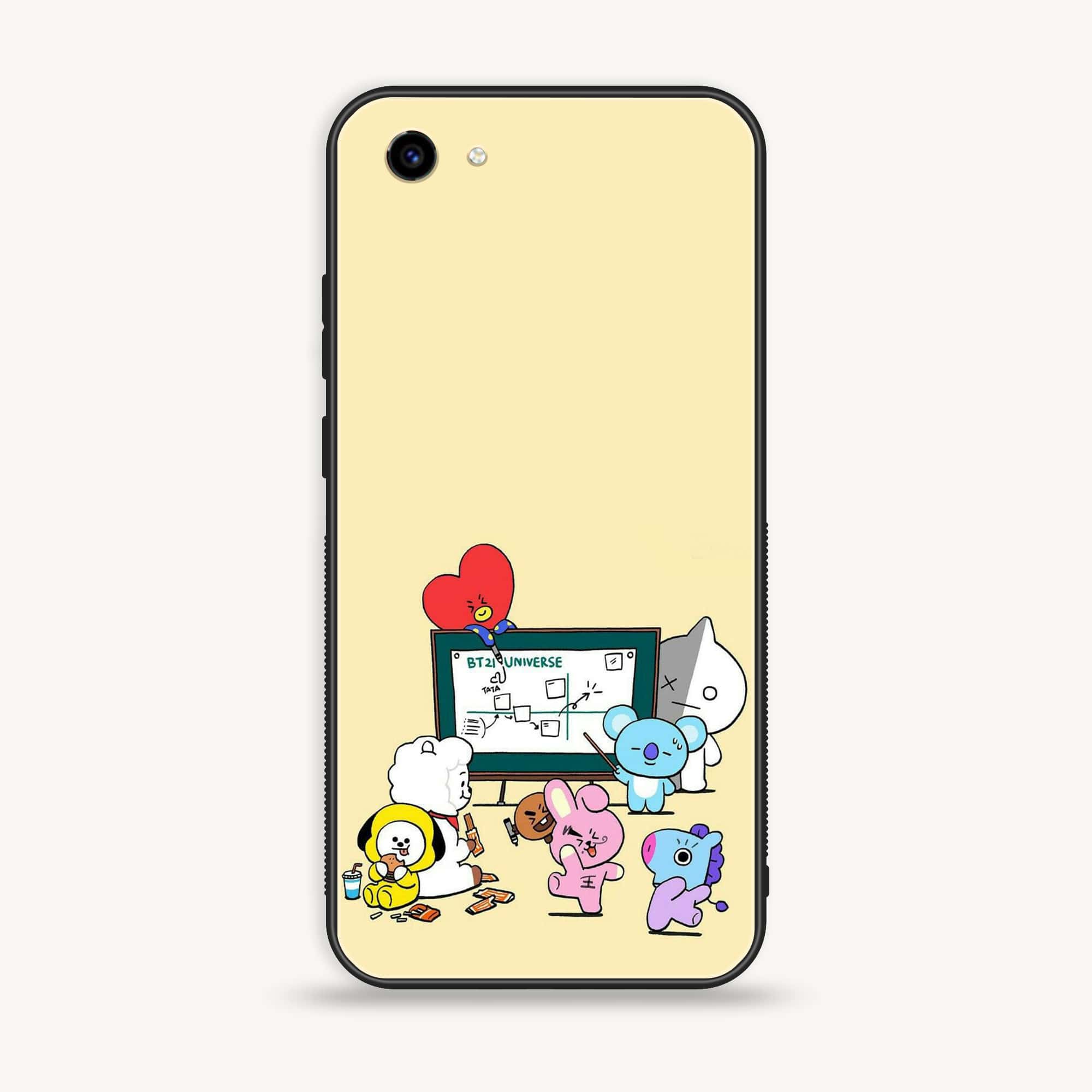 Vivo Y83 - K-POP Army Case Series - Premium Printed Glass soft Bumper shock Proof Case