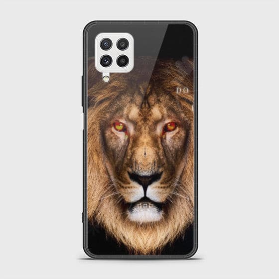 Samsung Galaxy A22 King Of The Jungle Glass Case