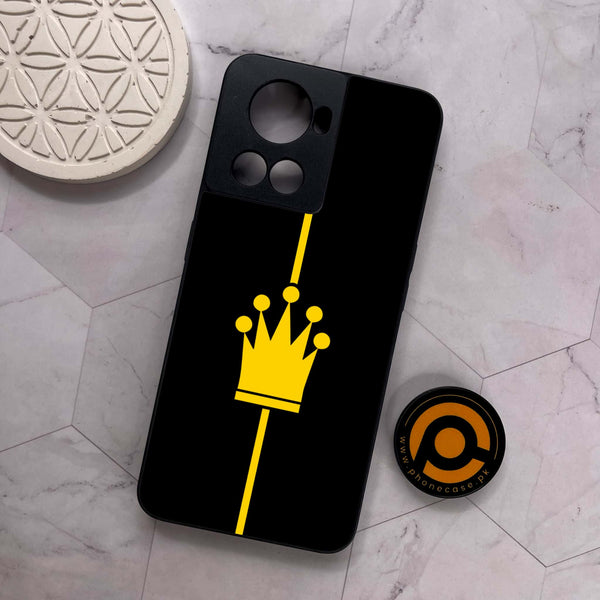 OnePlus 10R - King 2.0 Series  - Premium Metal Printed soft Bumper shock Proof Case